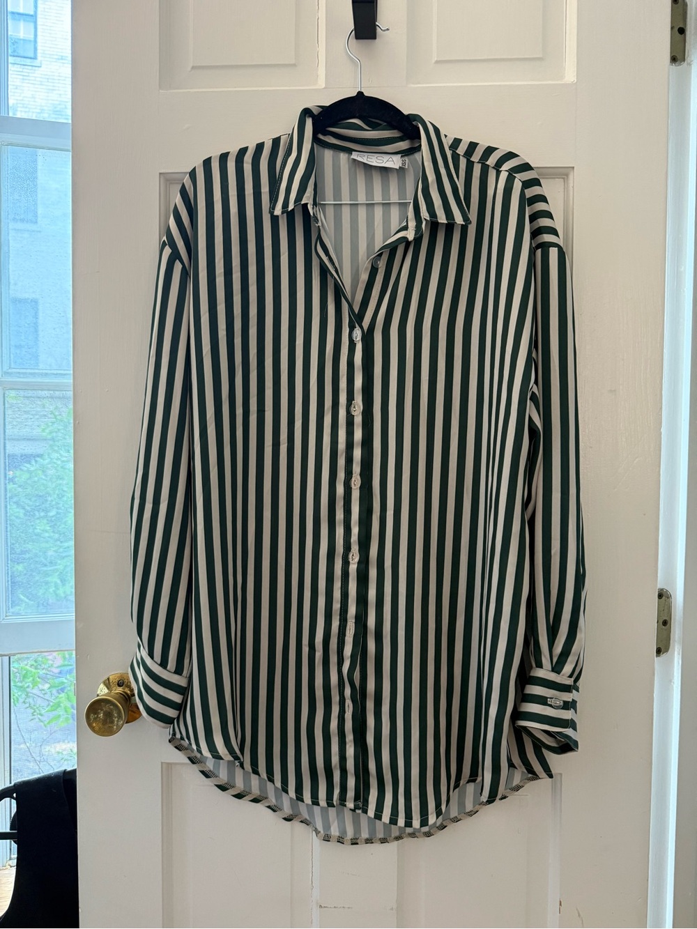 Striped Greene and Beige Miley Set - Pants & Top